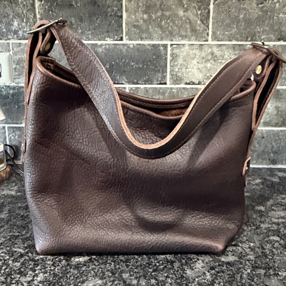 BNNU Go Forth Goods small Julianne hobo in mocha